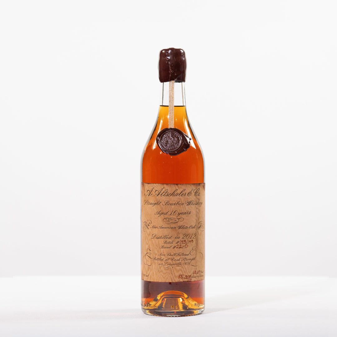 A. Altschuler 10 year 110.69 proof Barrel 22-D