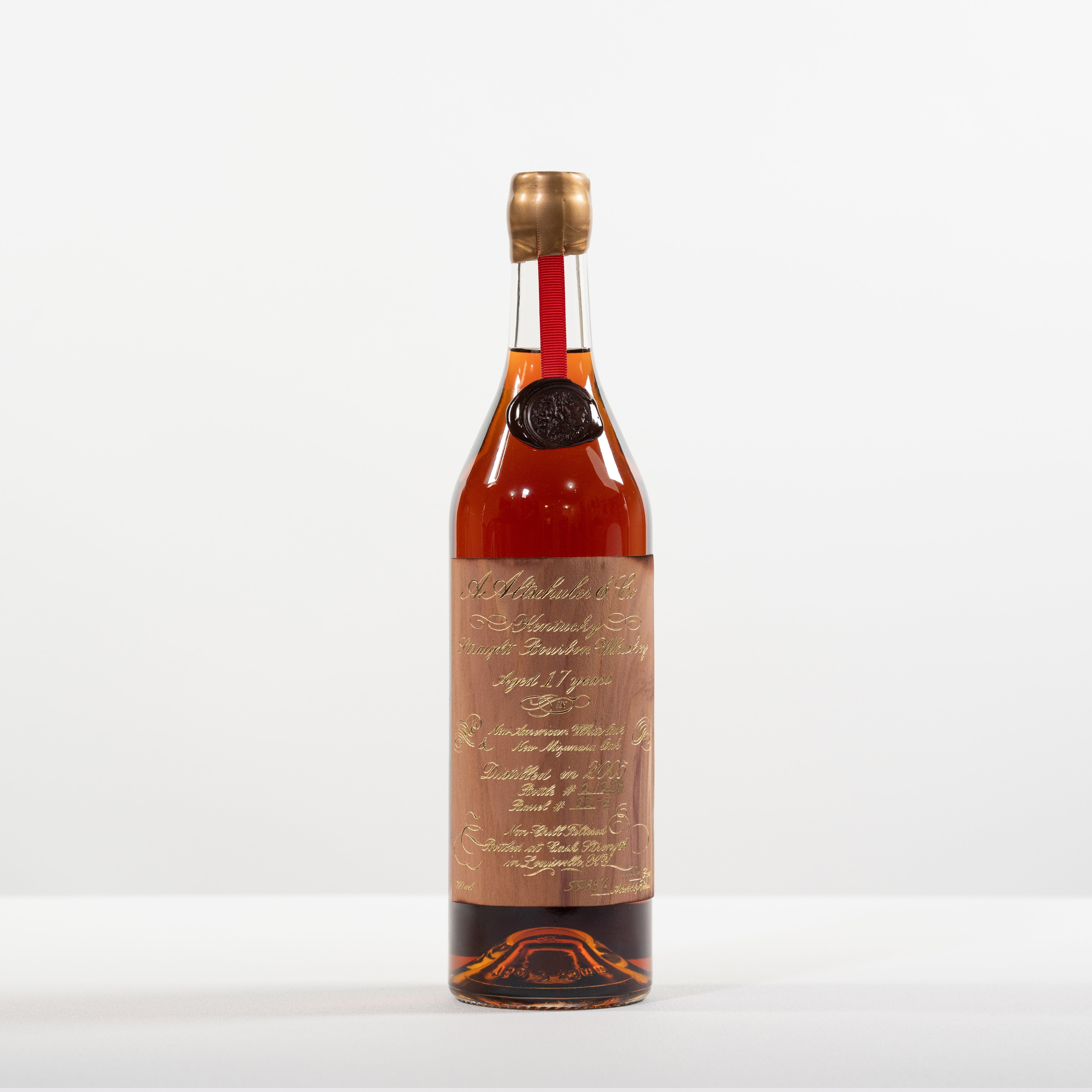 A. Altschuler 17 Year Kentucky Straight Bourbon Aged in American