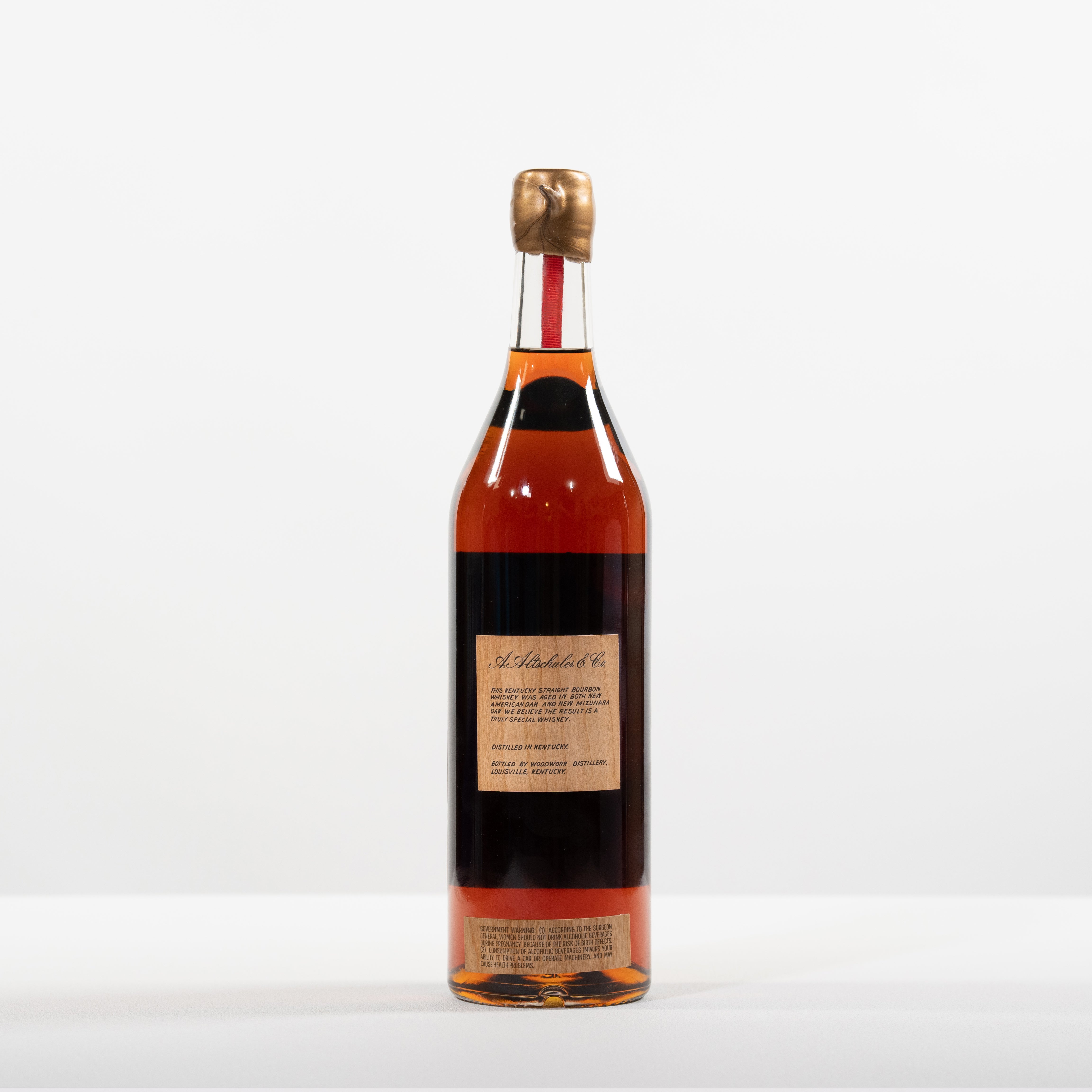 A. Altschuler 17 Year Kentucky Straight Bourbon Aged in American