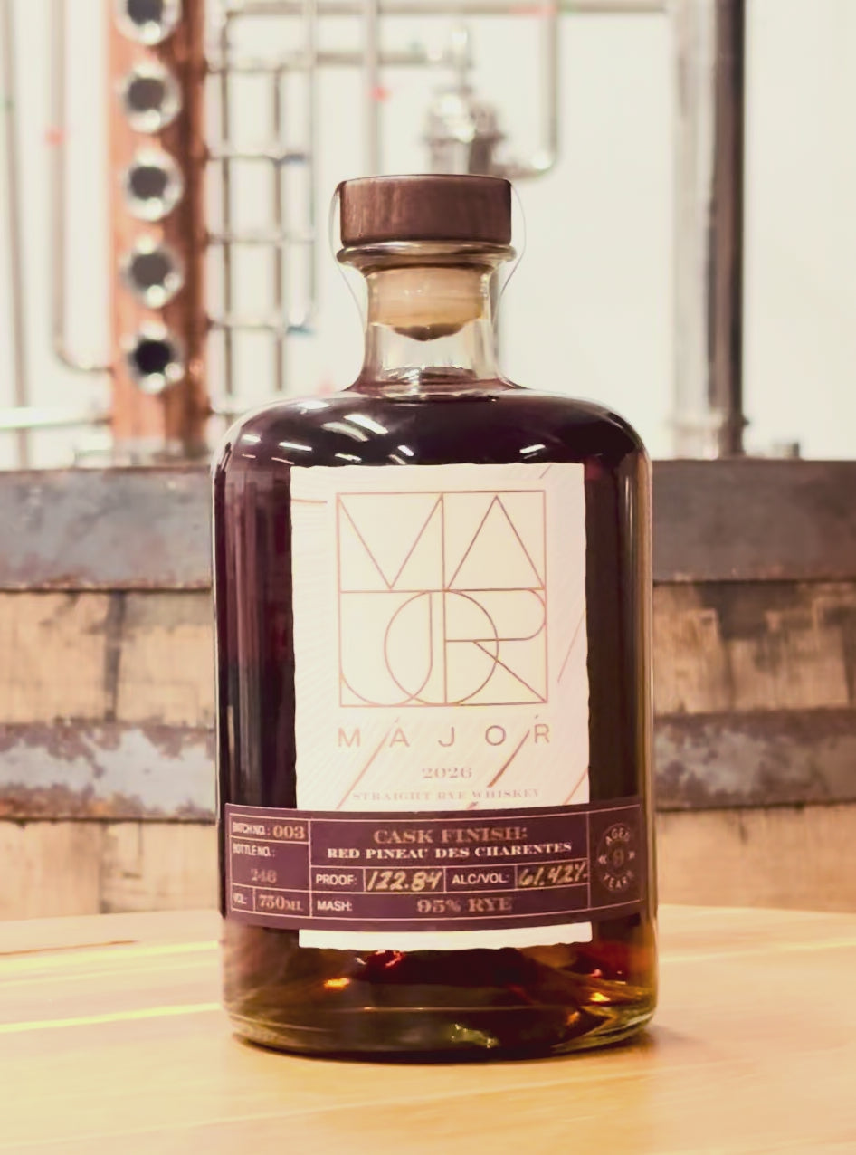 MAJOR 2026 Release #2: Red Pineau des Charentes Cask Finished Rye 122.84 Proof