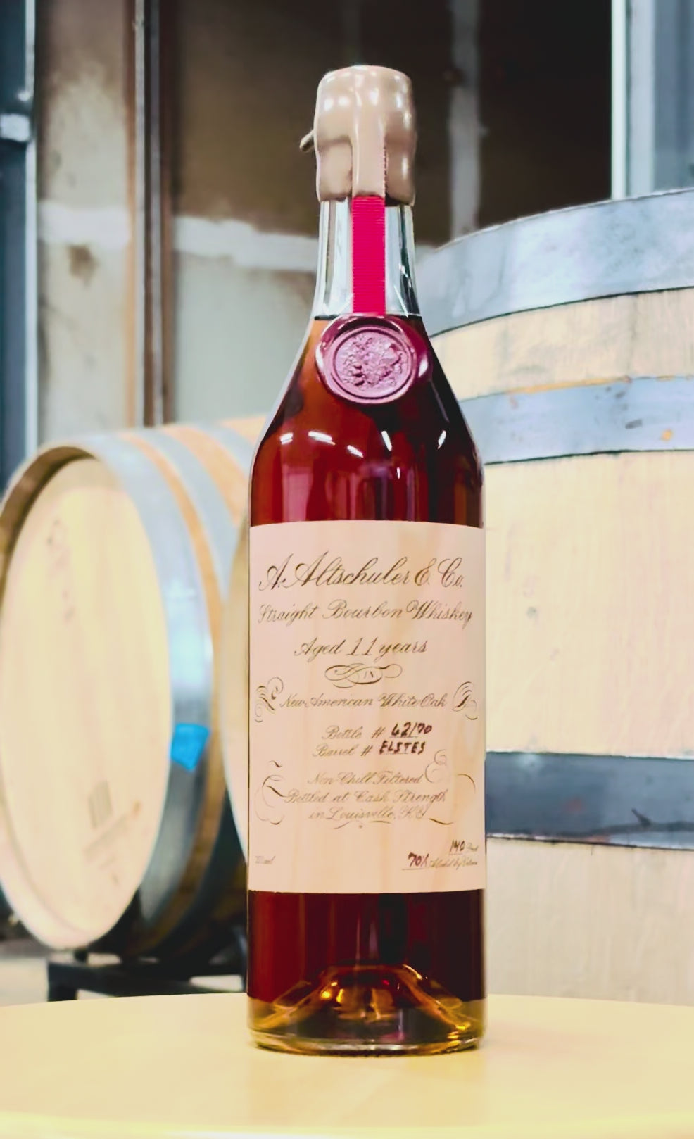 Altschuler 11 Year "ELITES" Single Barrel 140 Pf.